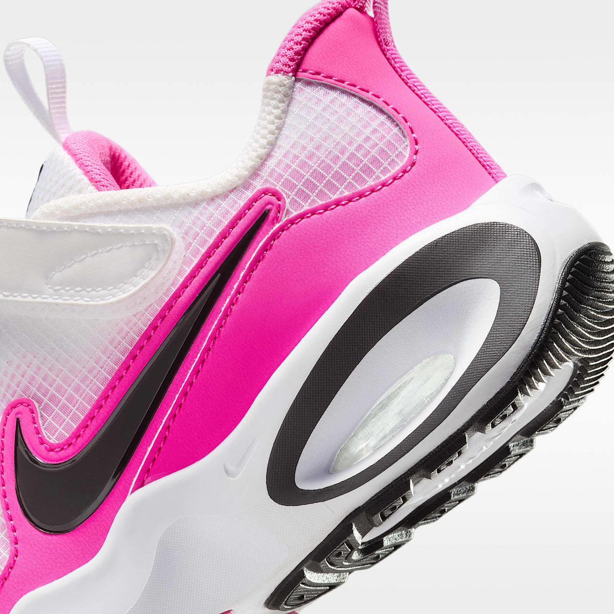 Nike Air Max Nova – Blanco/Fucsia láser/Negro – vista 8