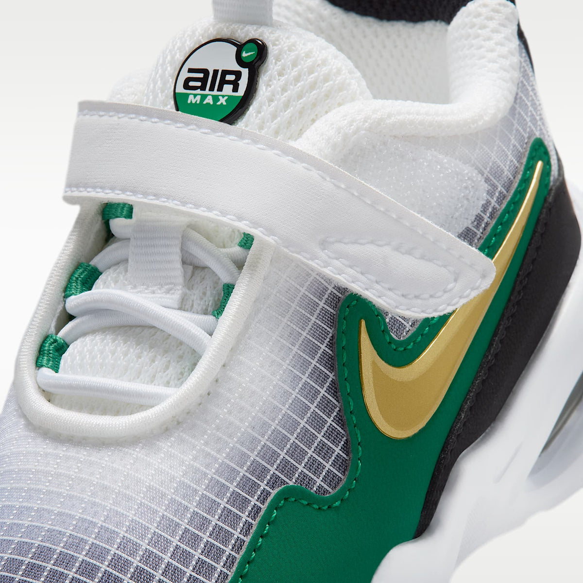 Nike Air Max Nova – Blanco/Malaquita/Negro/Oro metalizado – vista 7