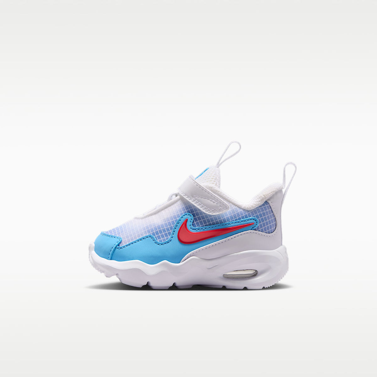 Nike Air Max Nova – Blanco/Azul aurora/Azul fútbol/Rojo fusión – vista 1