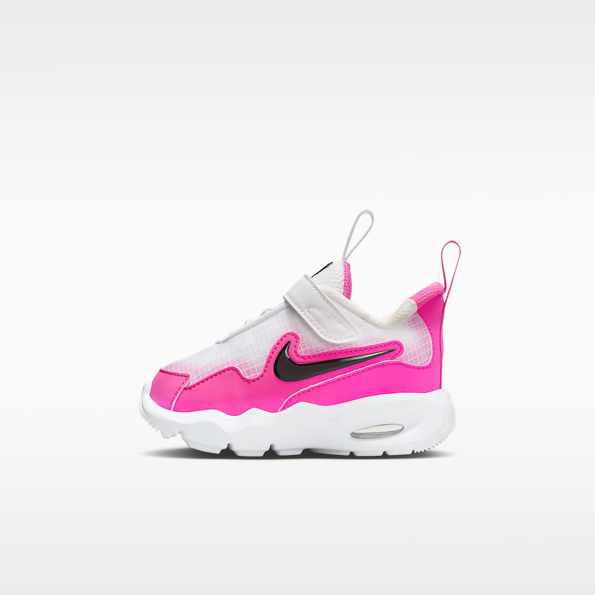 Nike Air Max Nova – Blanco/Fucsia láser/Negro – vista 1
