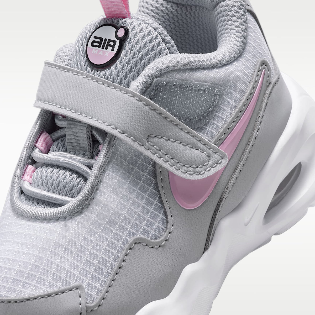 Nike Air Max Nova – Blanco/Gris lobo/Rosa perla/Rosa suave medio – vista 7