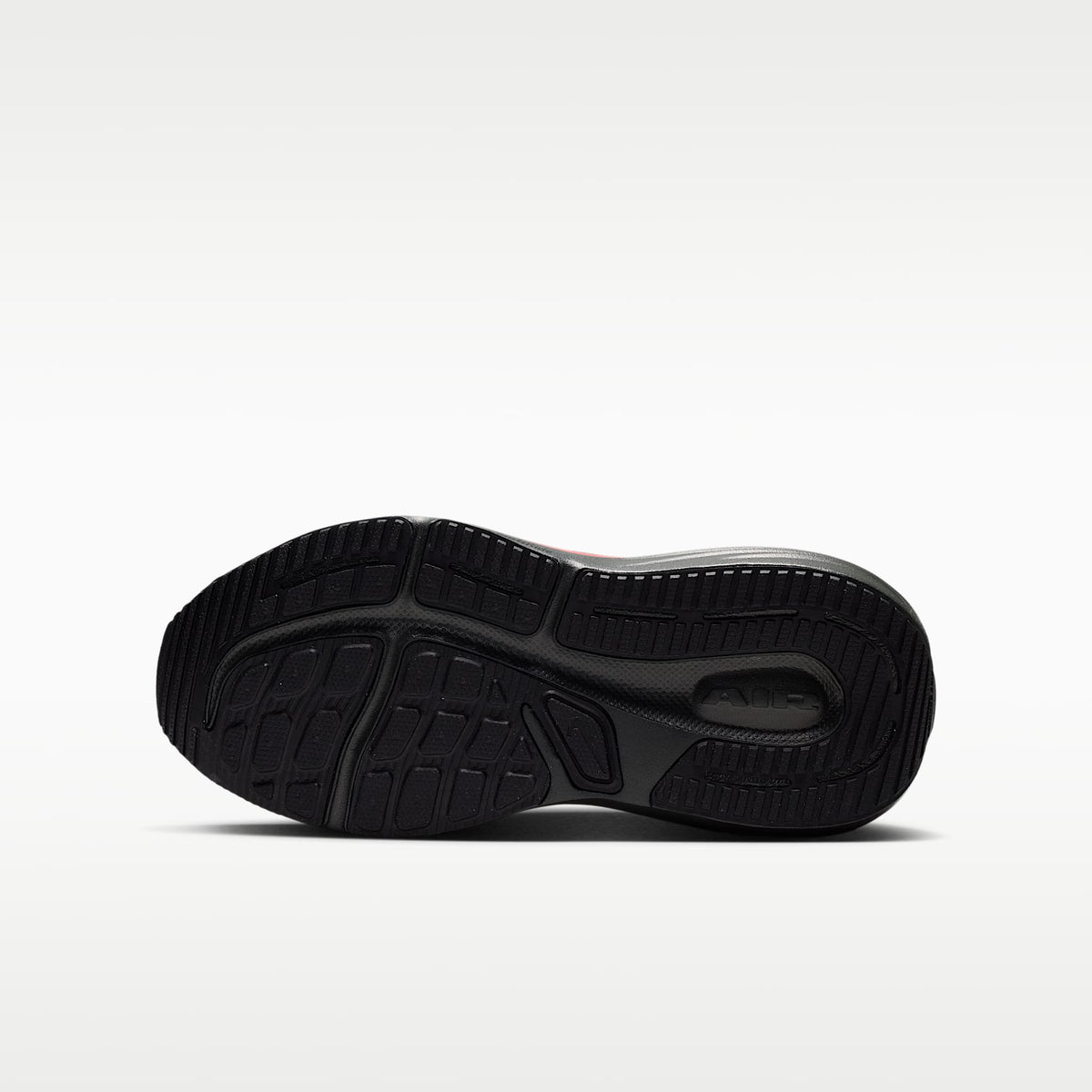 Nike Winflo 12 – Negro/Rojo órbita/Gris humo oscuro/Negro – vista 2