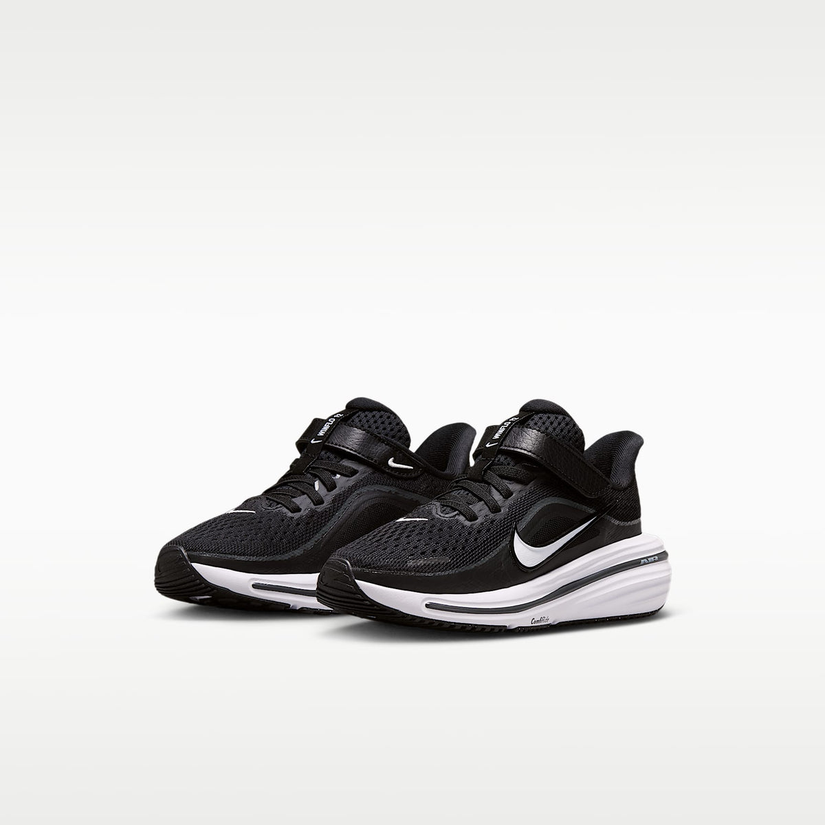Nike Winflo 12 – Negro/Gris humo oscuro/Blanco – vista 5