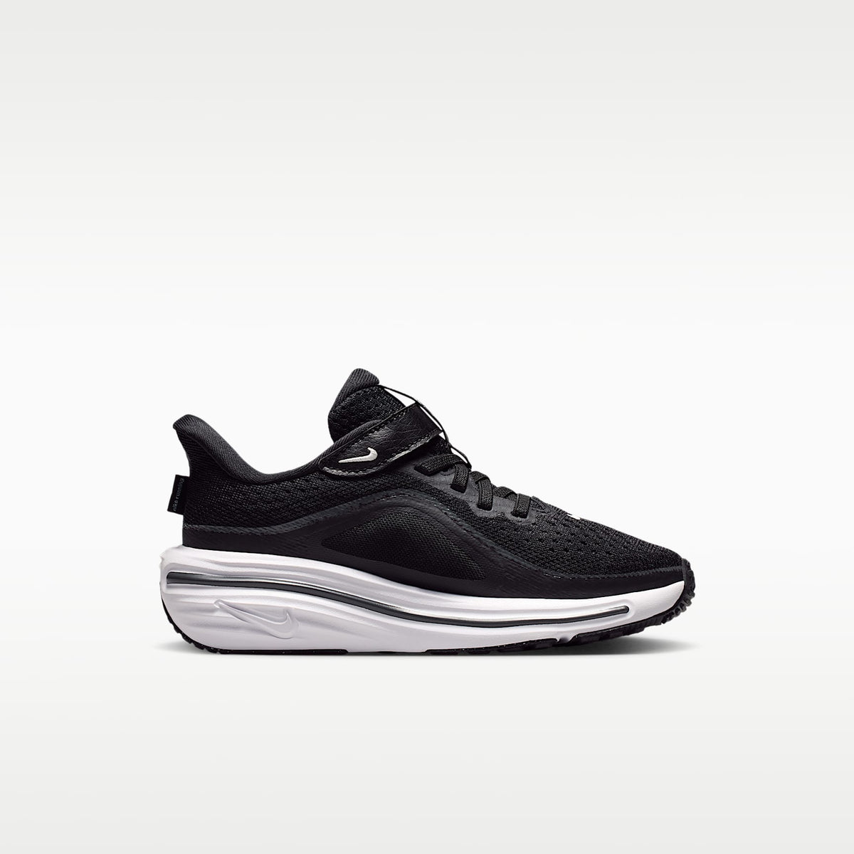 Nike Winflo 12 – Negro/Gris humo oscuro/Blanco – vista 3