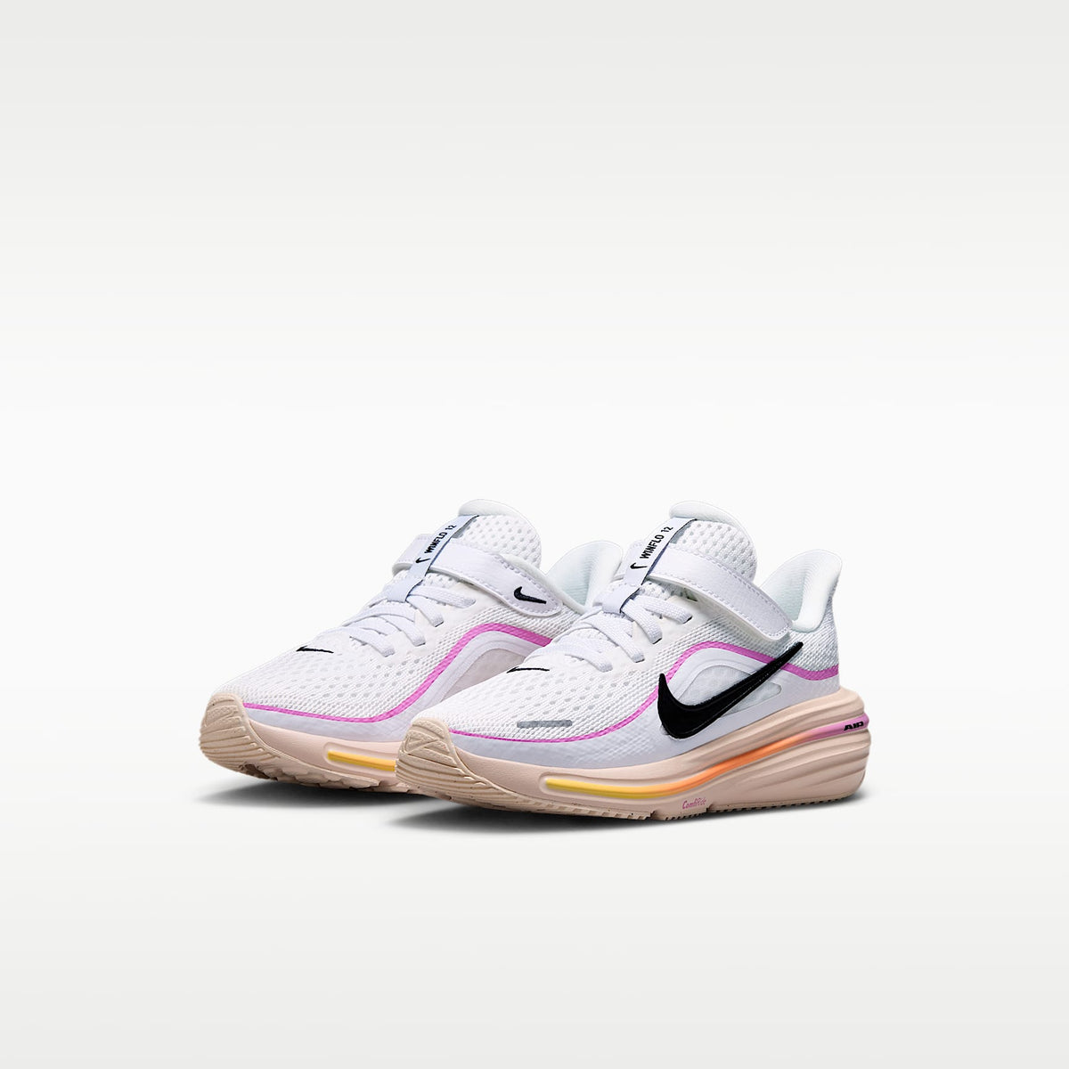 Nike Winflo 12 – Blanco/Magenta claro/Tiza/Negro – vista 5
