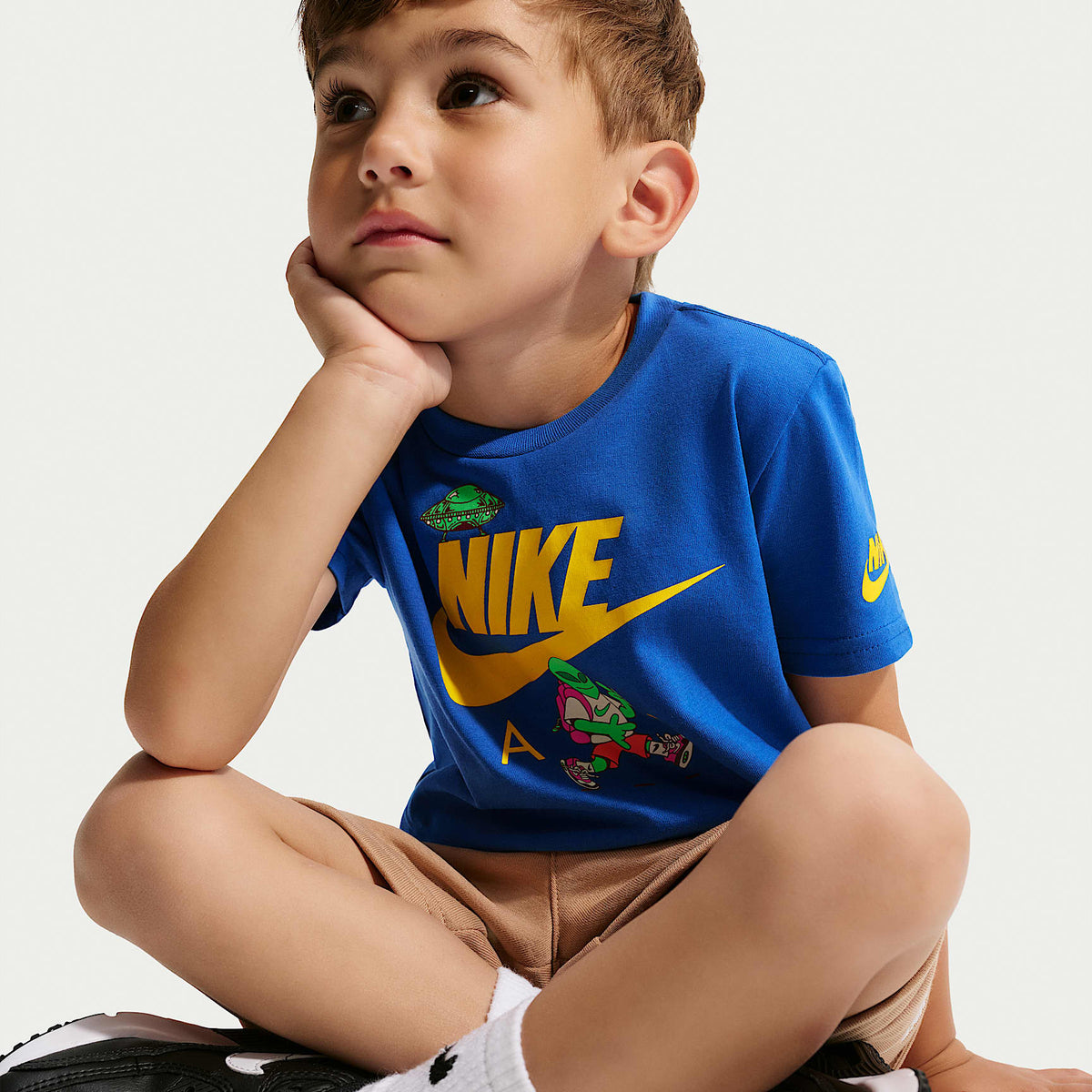Playera Alien infantil Nike – Royal juego – vista 3