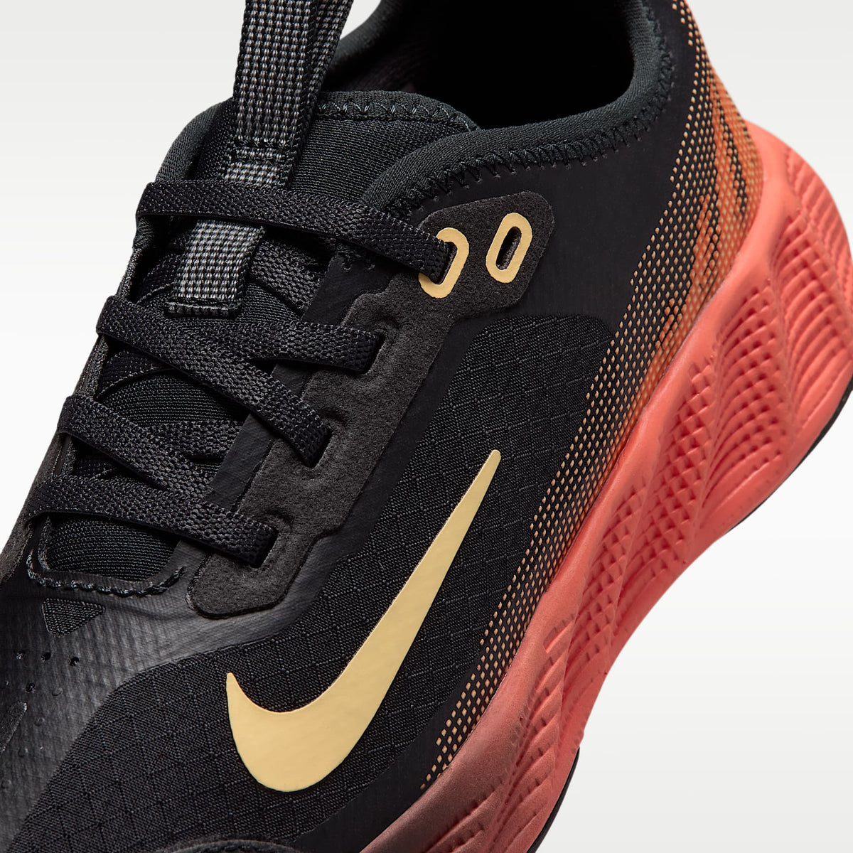 Nike Ava X – Naranja césped/Negro/Sombrío apagado/Tinte mandarina – vista 7