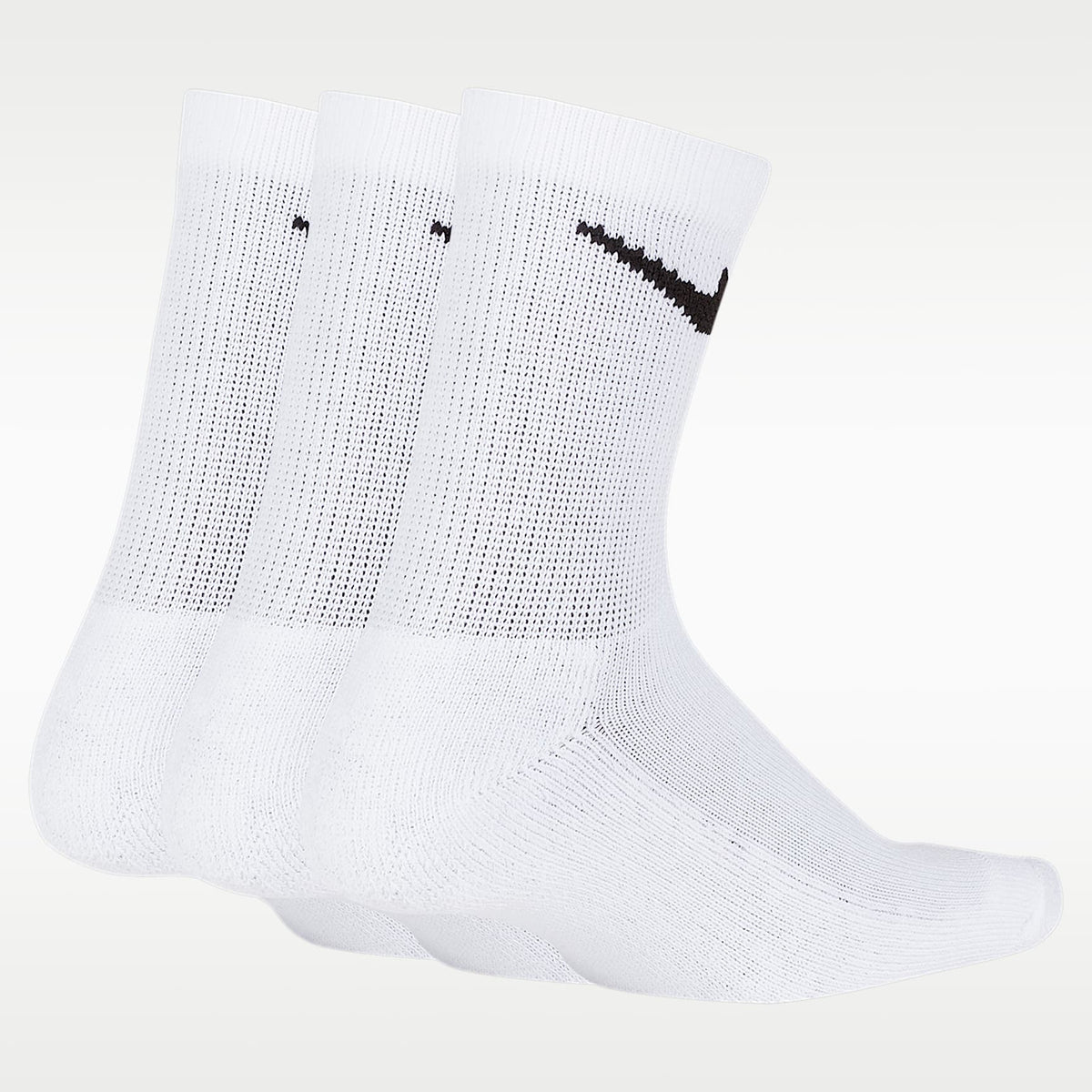 Calcetas para niños (3 pares) Nike Basics – Blanco – vista 2