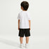 Playera Boxy infantil Nike – Blanco – vista 5