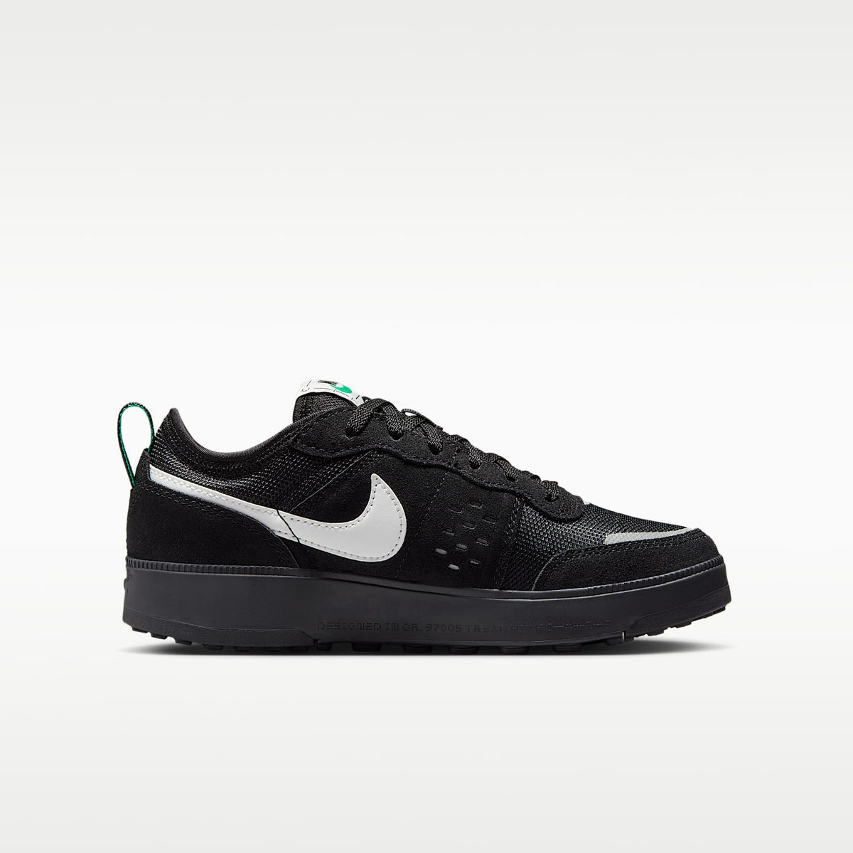 Nike C1TY "Street" – Negro/Verde estadio/Blanco cumbre – vista 3