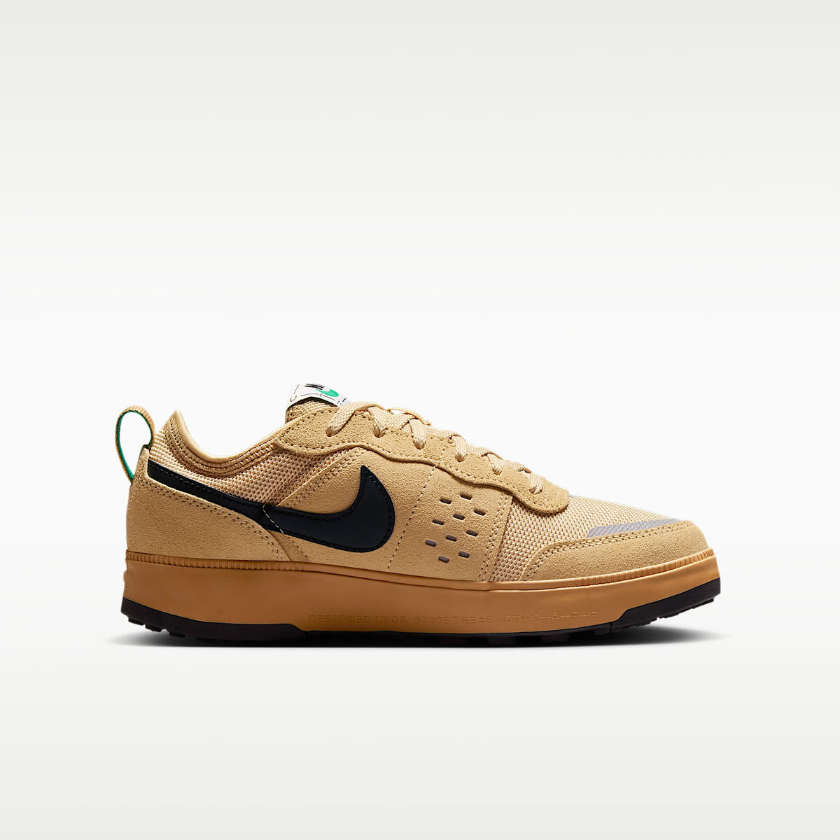 Nike C1TY "Brownstone" – Lino/Sésamo/Verde estadio/Negro – vista 3