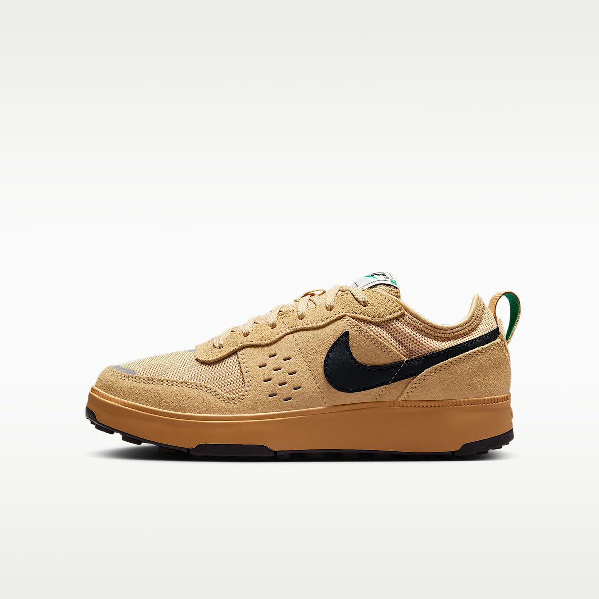 Nike C1TY "Brownstone" – Lino/Sésamo/Verde estadio/Negro – vista 1