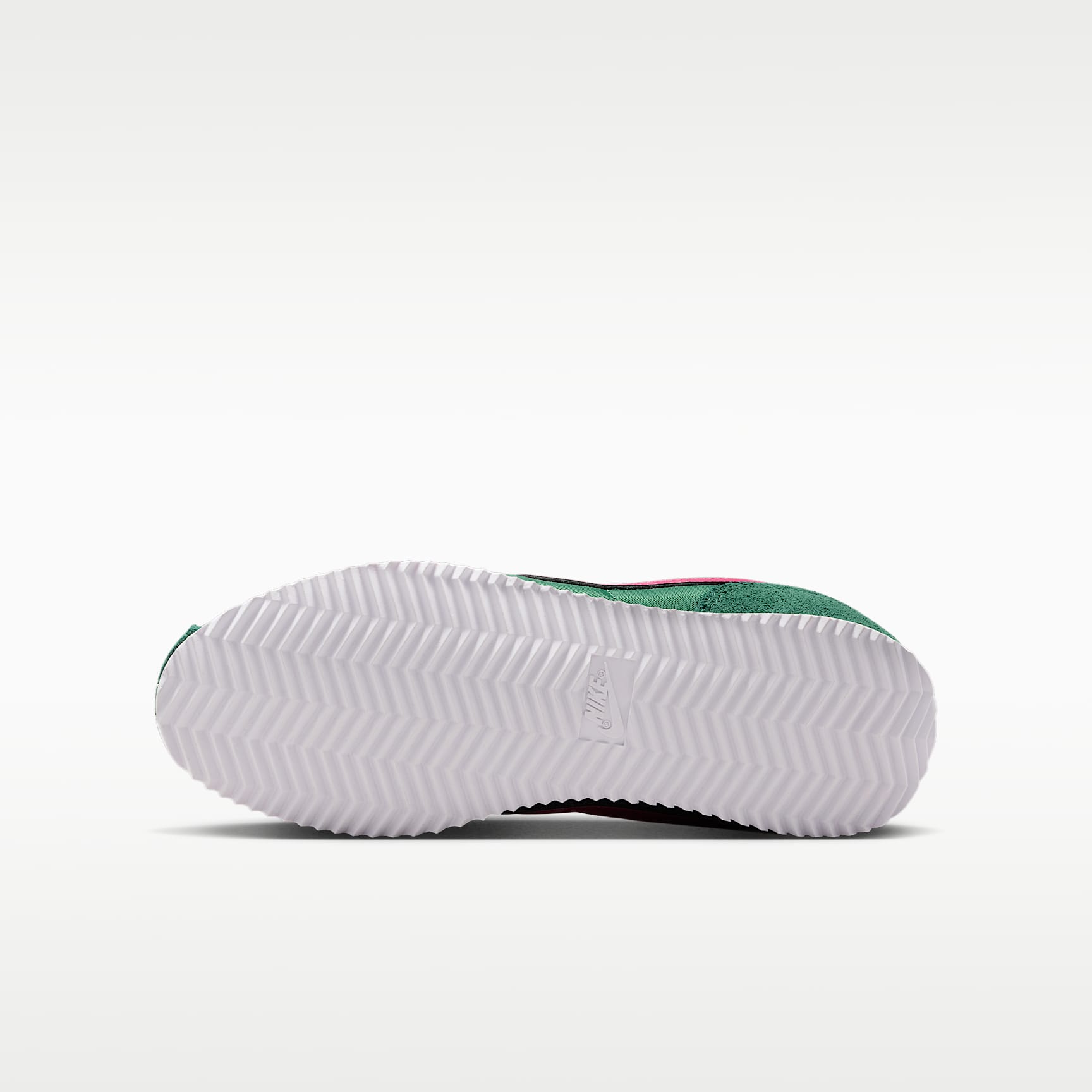 Nike Cortez Textile – Verde desfiladero/Blanco/Cereza salvaje – vista 2