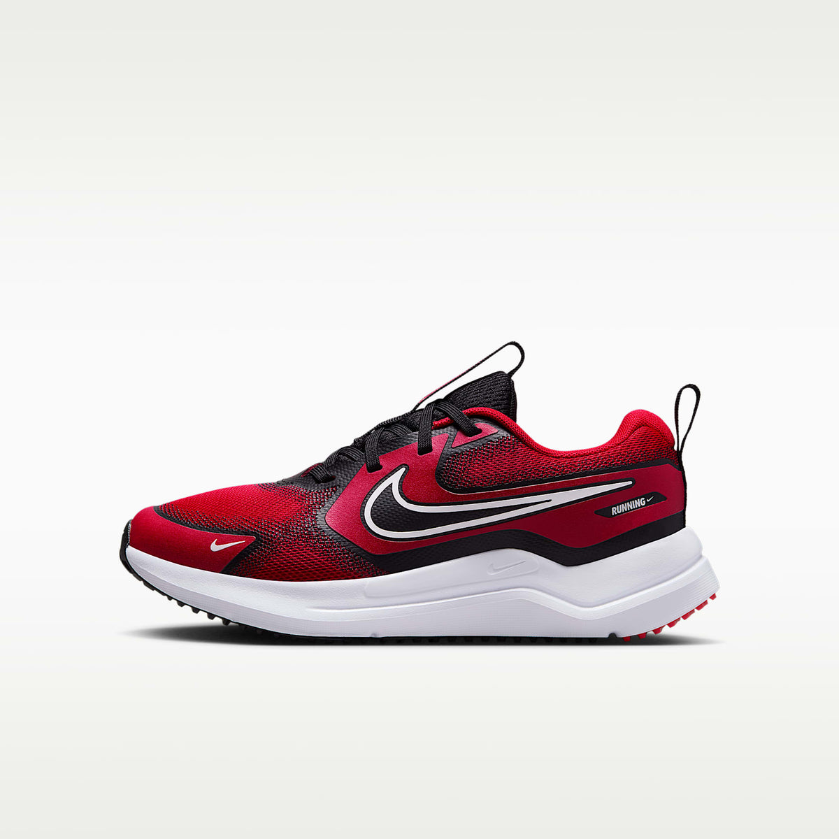 Nike Cosmic Runner – Rojo universitario/Negro/Blanco – vista 1
