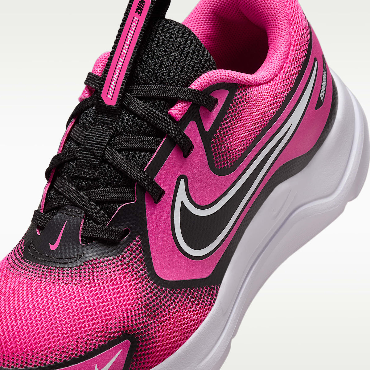 Nike Cosmic Runner – Fucsia láser/Negro/Blanco – vista 7