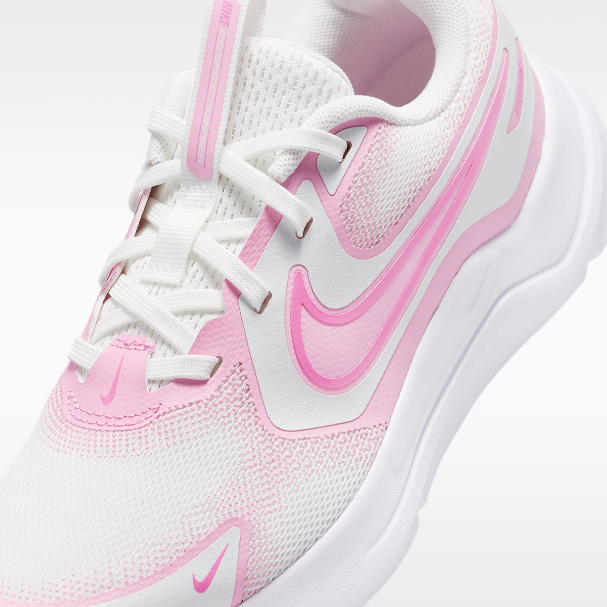 Nike Cosmic Runner – Blanco cumbre/Rosa amanecer/Polvo fotón/Rosa alegre – vista 7