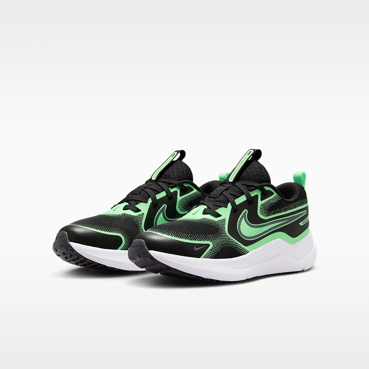 Nike Cosmic Runner – Negro/Verde ilusión/Gris azulado – vista 5