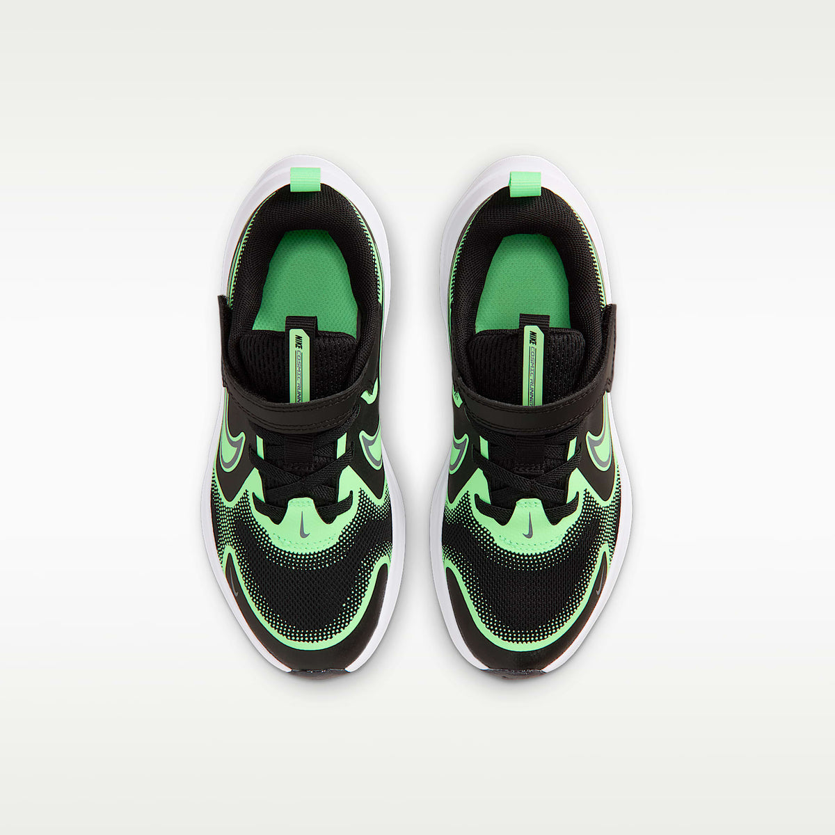 Nike Cosmic Runner – Negro/Verde ilusión/Gris azulado – vista 4