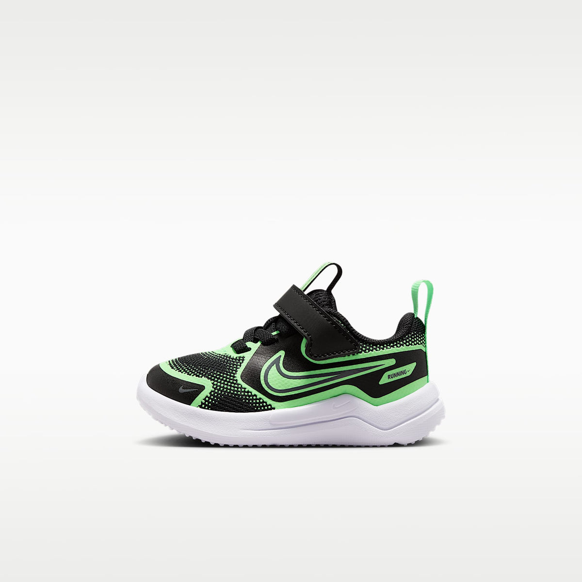 Nike Cosmic Runner – Negro/Verde ilusión/Gris azulado – vista 1