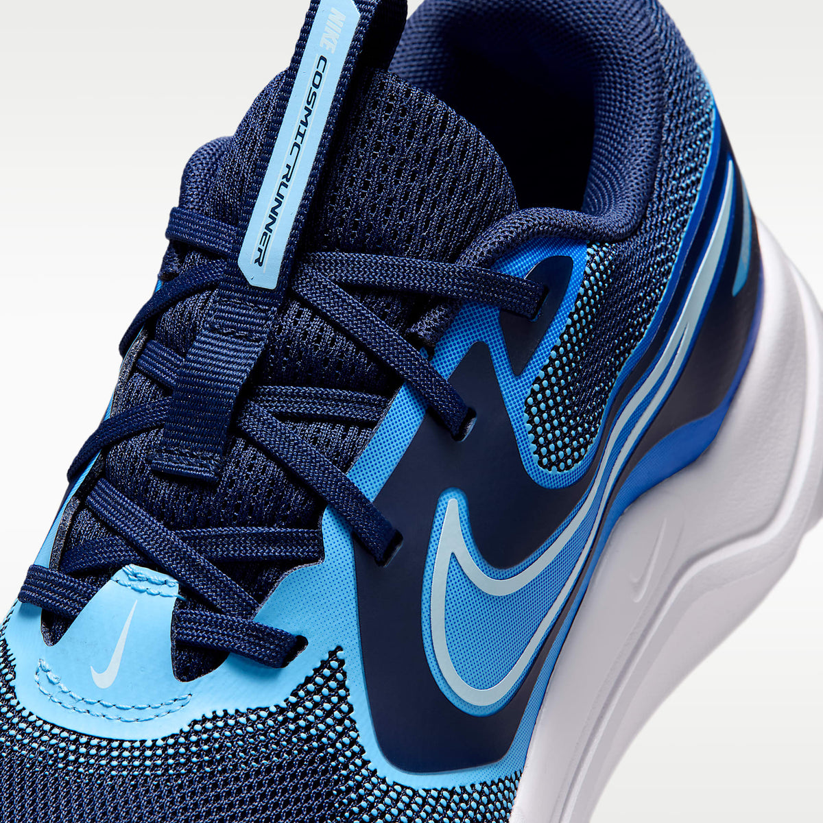 Nike Cosmic Runner – Azul marino medianoche/Azul carrera/Azul fútbol/Azul glacial – vista 7