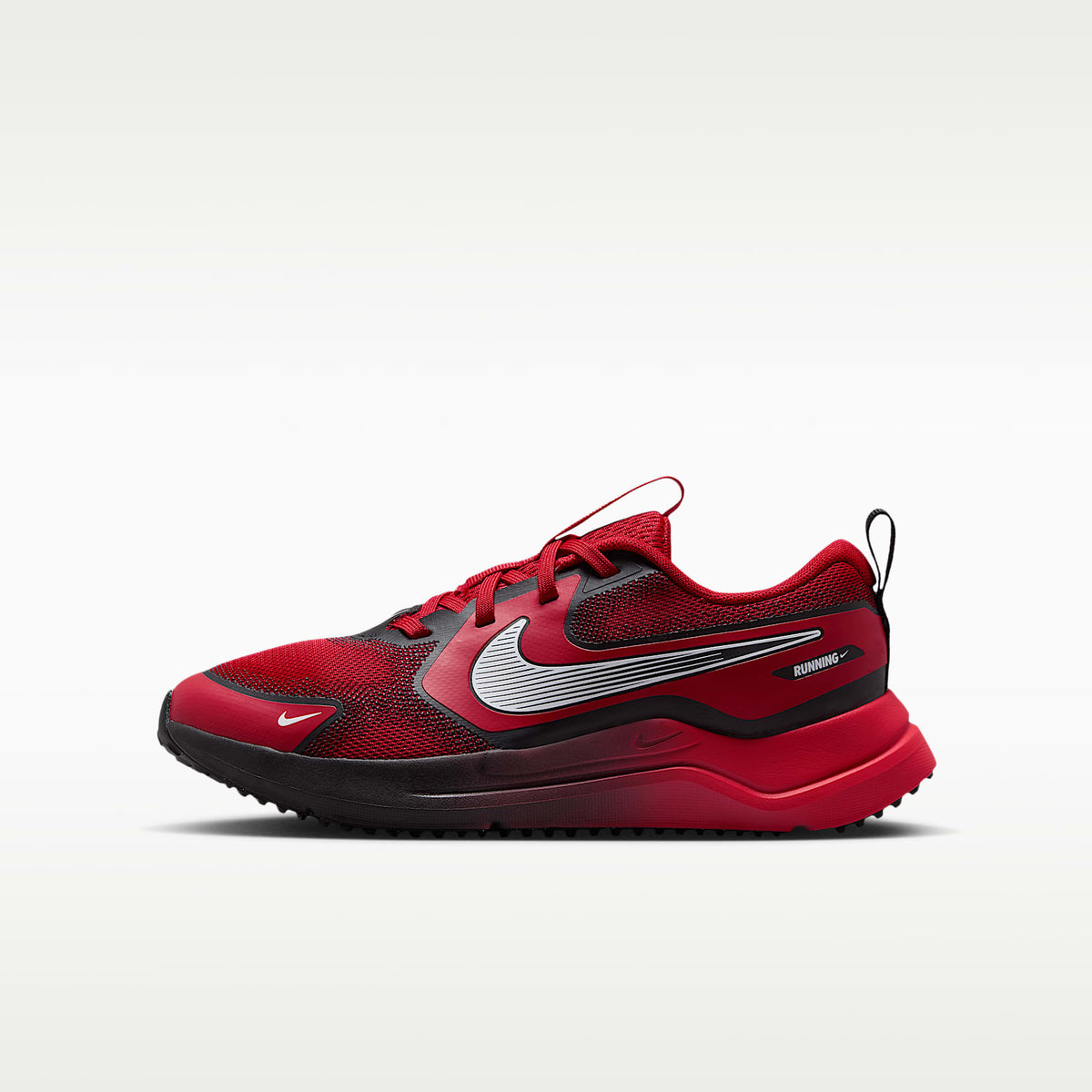 Nike Cosmic Runner – Rojo universitario/Rojo órbita/Blanco – vista 1
