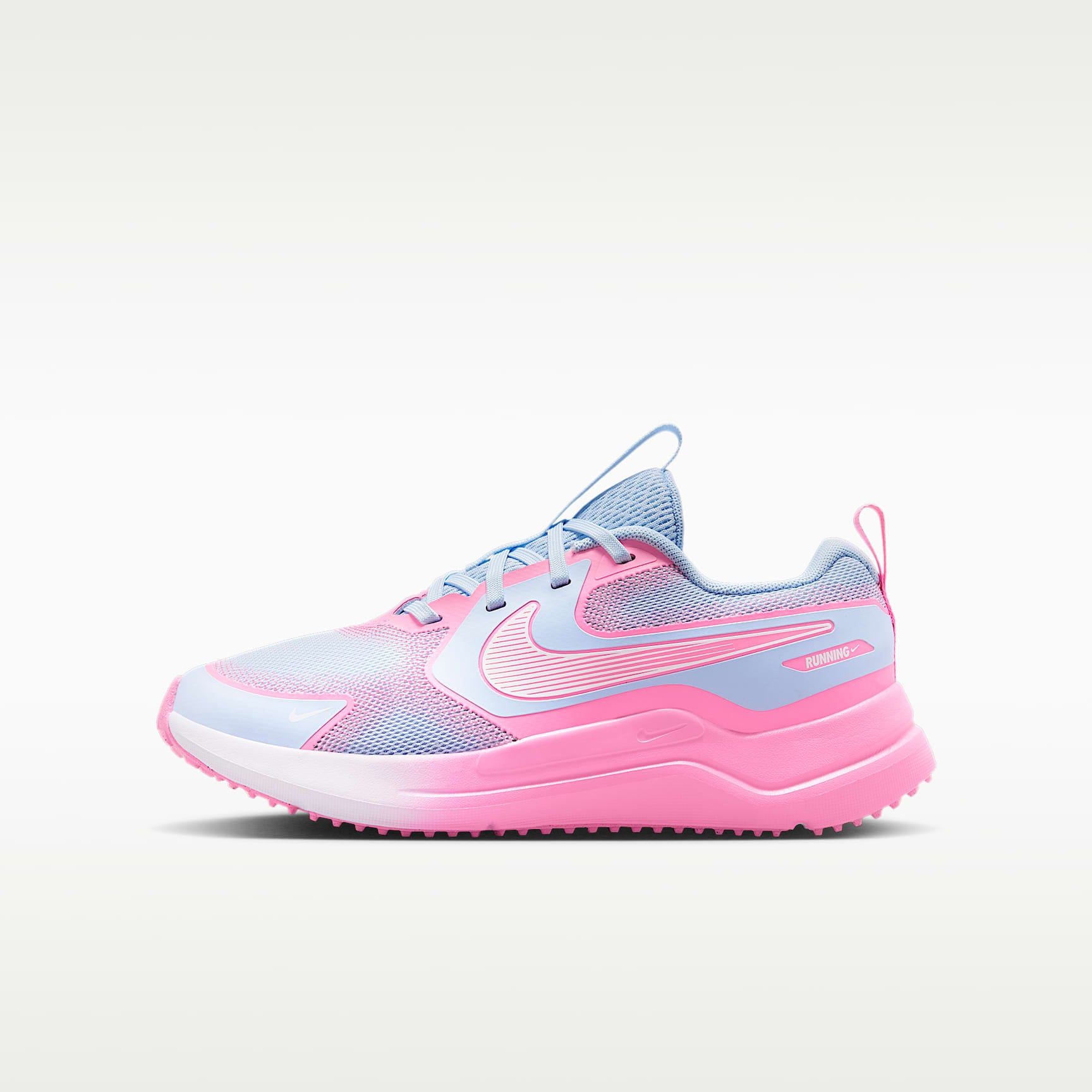 Nike Cosmic Runner – Azul hidrógeno/Rosa resplandor/Blanco – vista 1