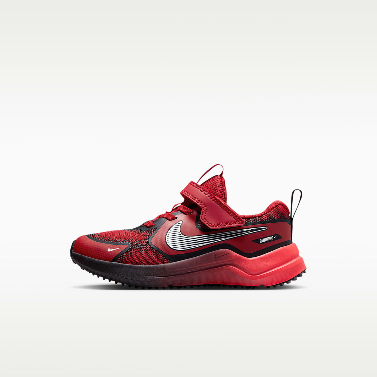 Nike Cosmic Runner Swoosh – Rojo universitario/Rojo órbita/Blanco – vista 1