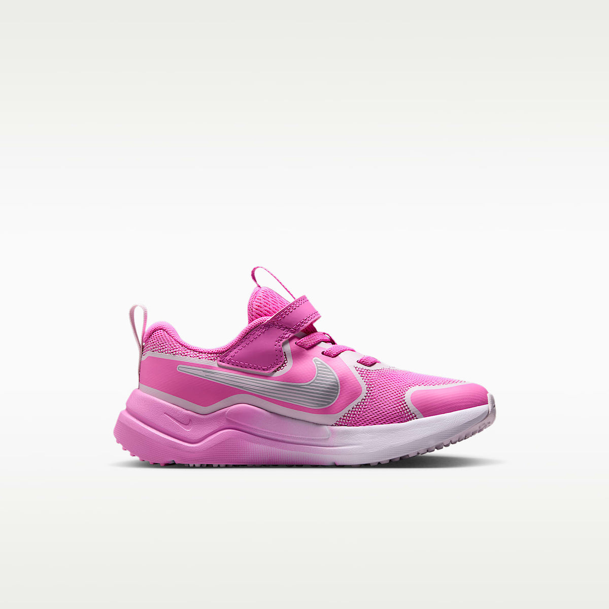 Nike Cosmic Runner Swoosh – Rosa alegre/Lila desteñido/Negro – vista 3