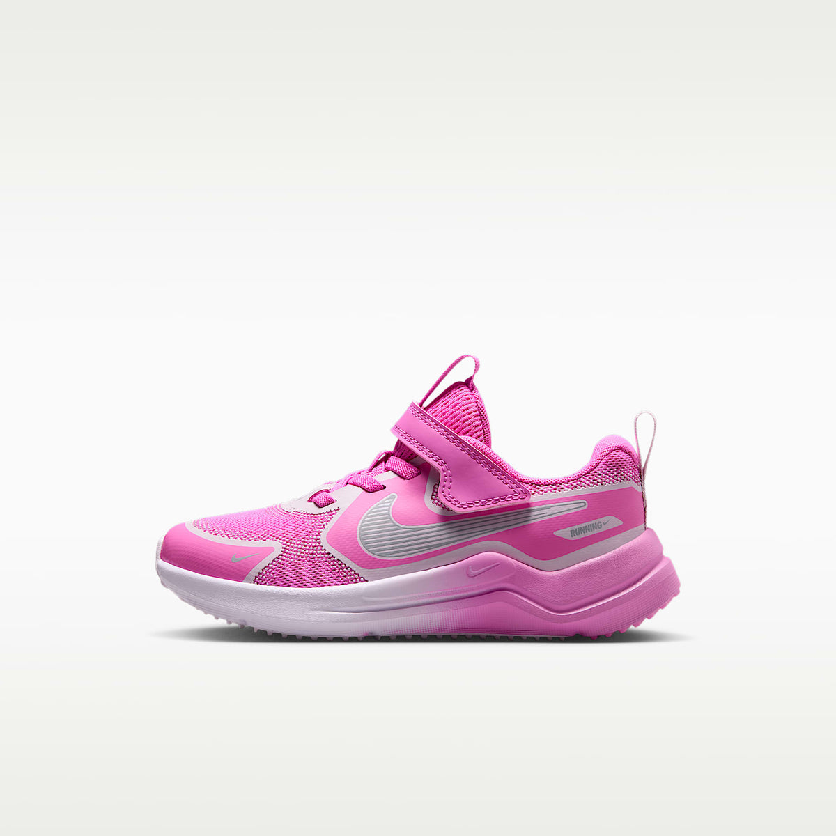 Nike Cosmic Runner Swoosh – Rosa alegre/Lila desteñido/Negro – vista 1