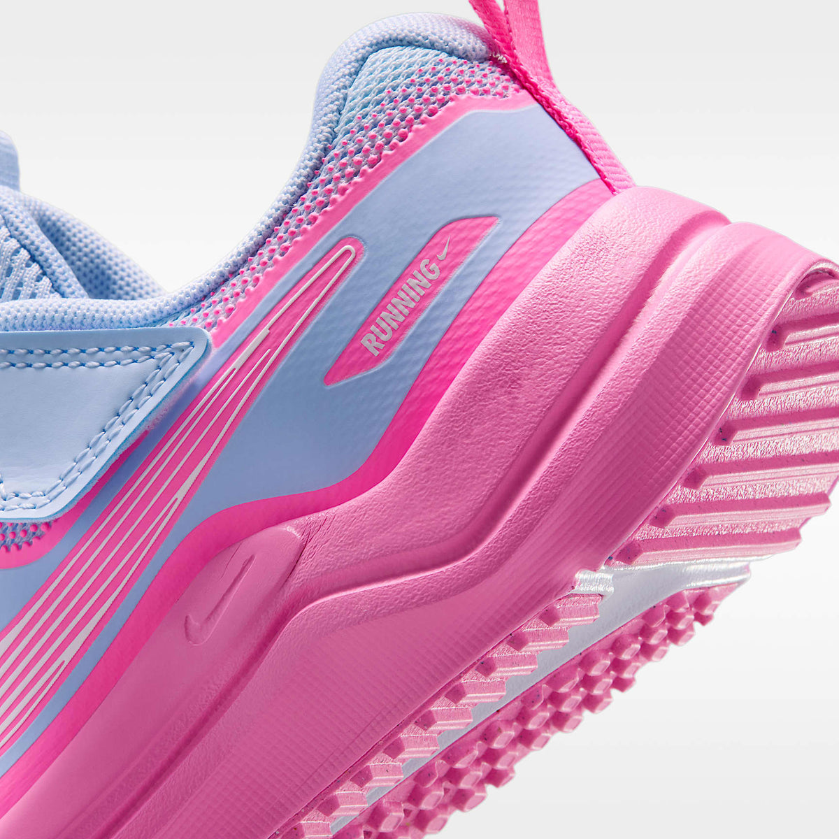 Nike Cosmic Runner – Azul hidrógeno/Rosa resplandor/Blanco – vista 8