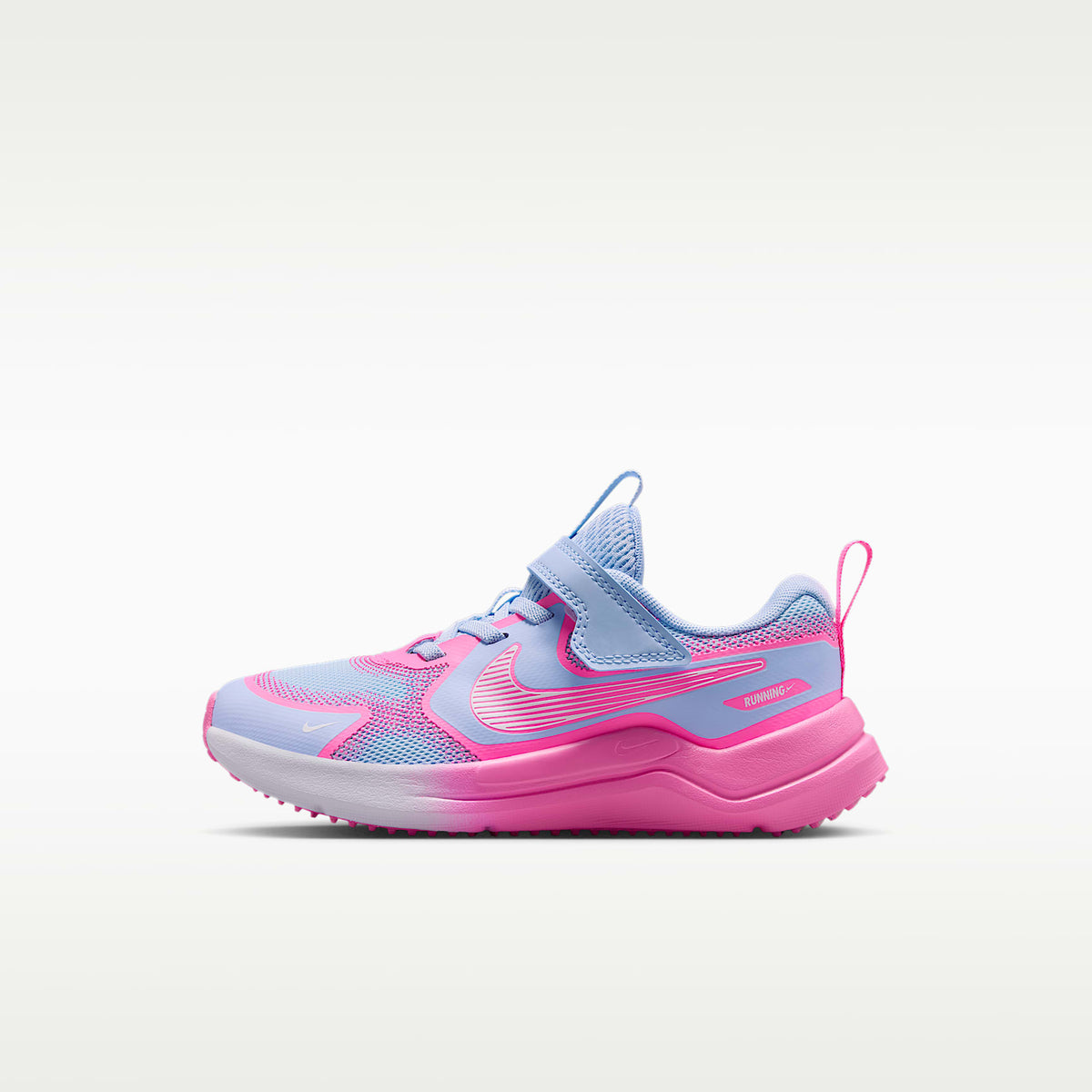 Nike Cosmic Runner – Azul hidrógeno/Rosa resplandor/Blanco – vista 1