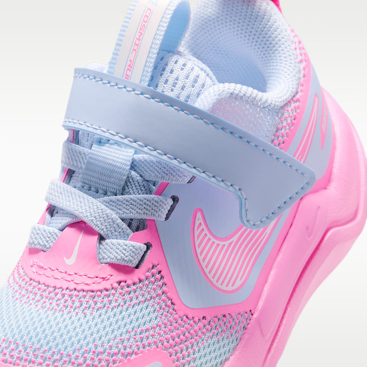 Nike Cosmic Runner – Azul hidrógeno/Rosa resplandor/Blanco – vista 7