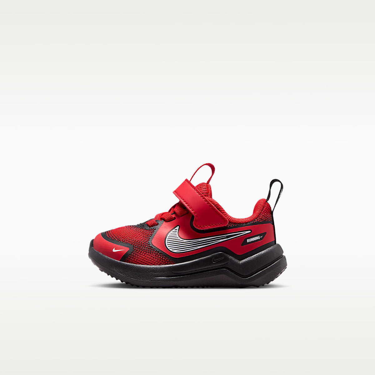 Nike Cosmic Runner Swoosh – Rojo universitario/Rojo órbita/Blanco – vista 1