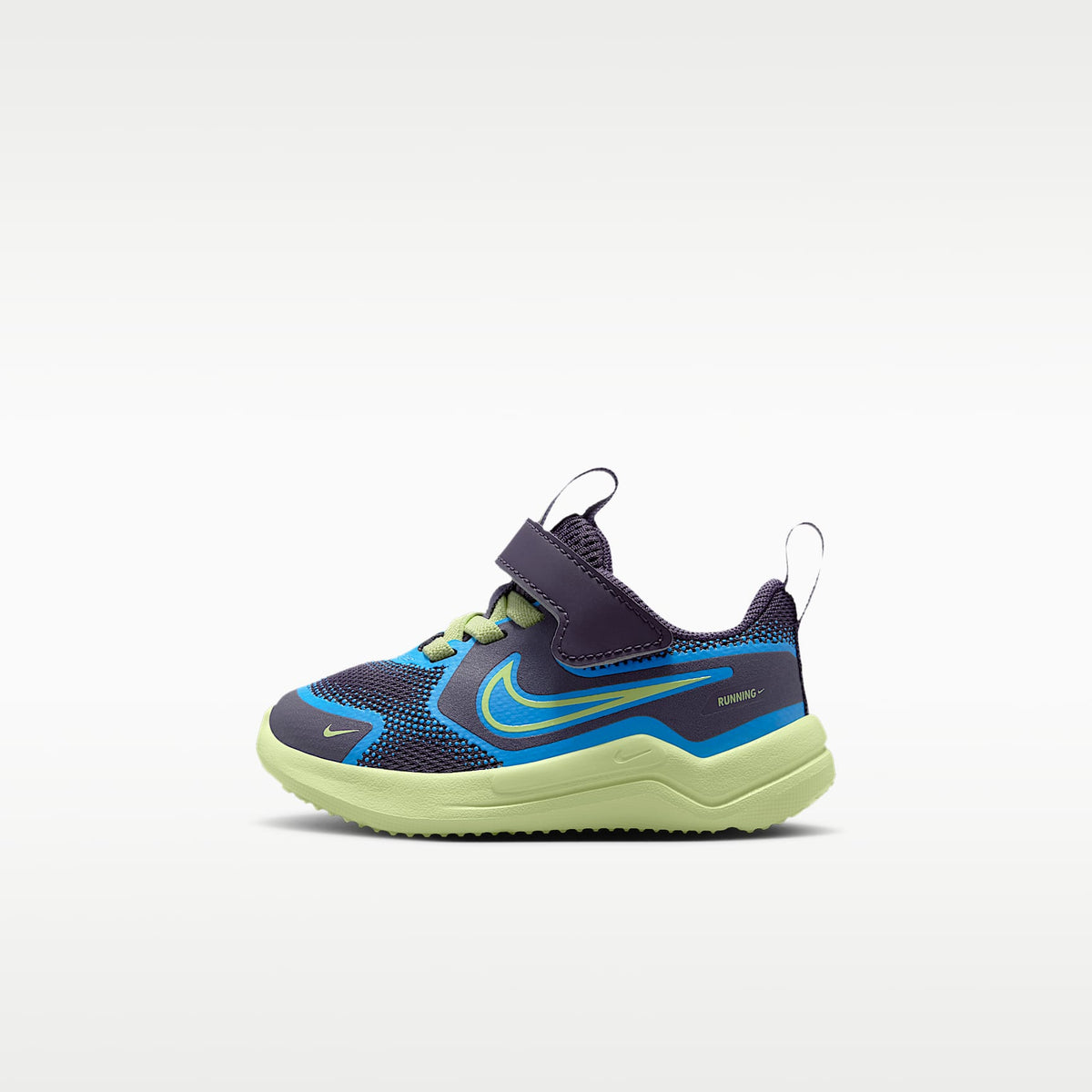 Nike Cosmic Runner – Pasa oscuro/Azul universitario/Blanco/Lima líquida claro – vista 1