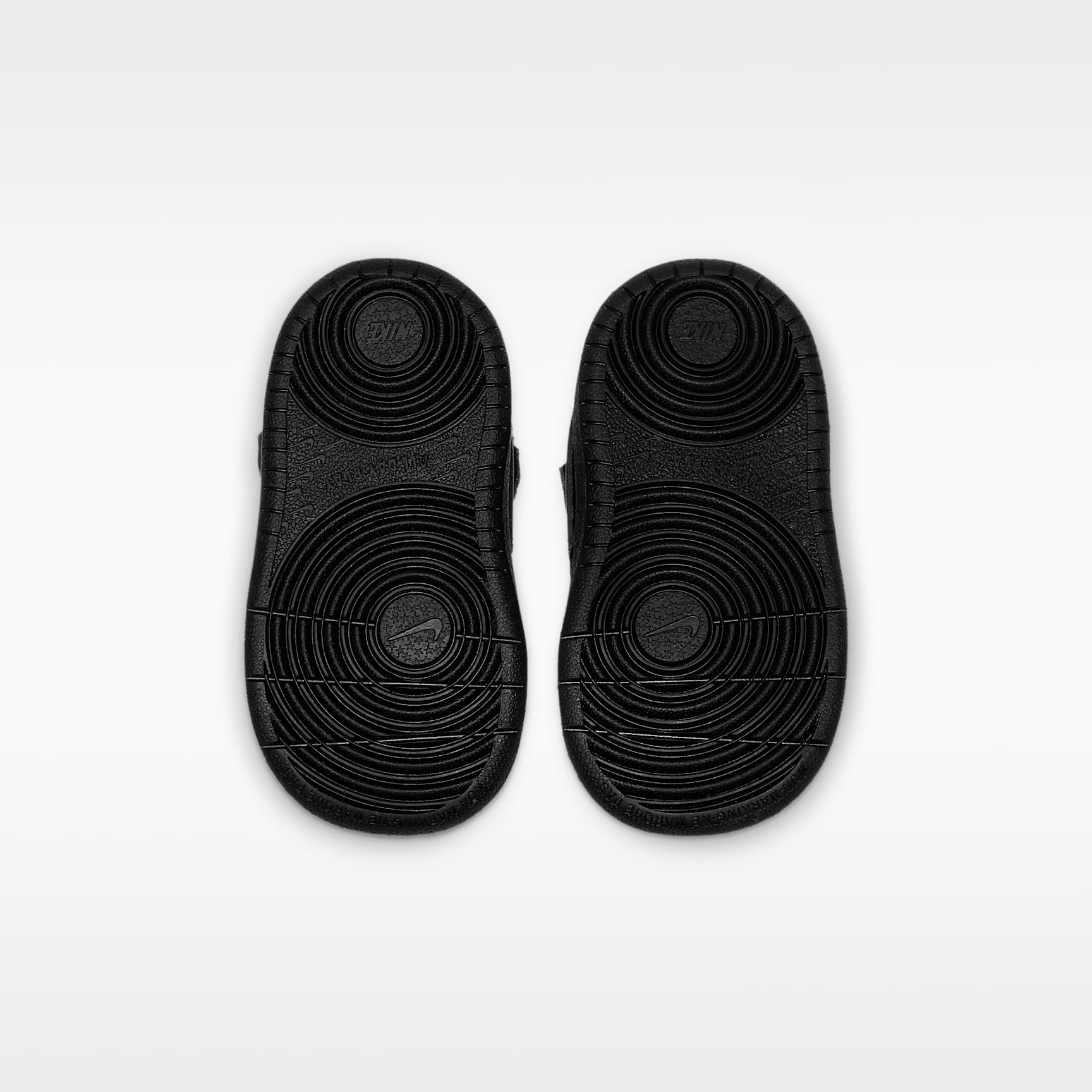 Nike Court Borough Low 2 – Negro/Negro/Negro – vista 2