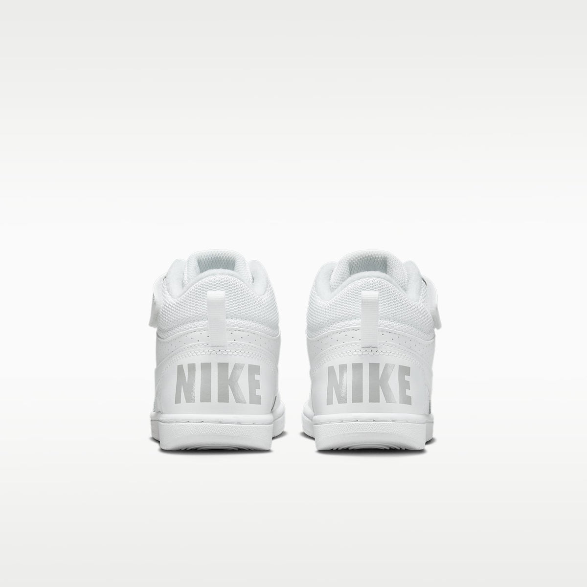 Nike Court Borough Mid – Blanco/Blanco – vista 6