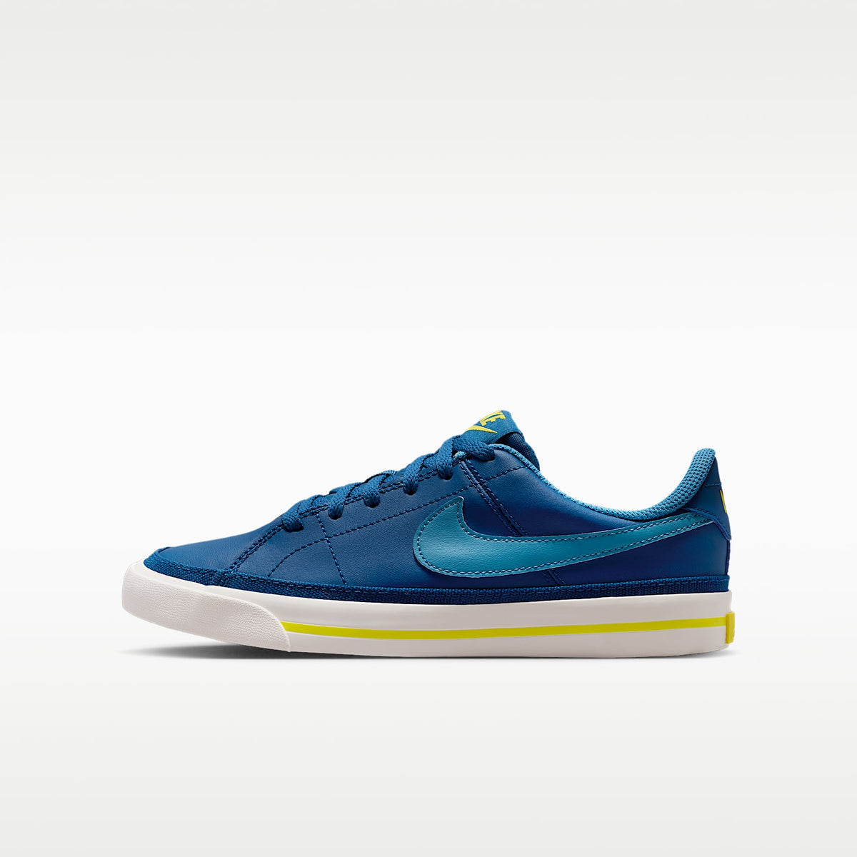 Nike Court Legacy – Azul cancha/Amarillo sónico/Fantasma/Azul holandés – vista 1
