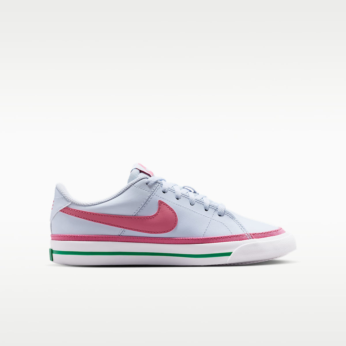 Nike Court Legacy – Gris fútbol/Blanco/Malaquita/Peonía – vista 3