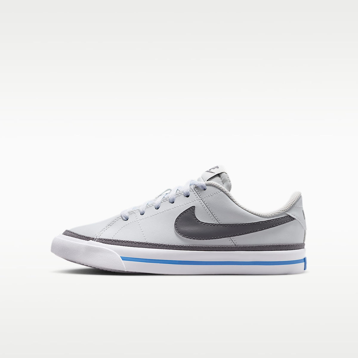 Nike Court Legacy – Blanco cáscara de huevo/Azul cristal/Blanco/Punta de Lápiz – vista 1