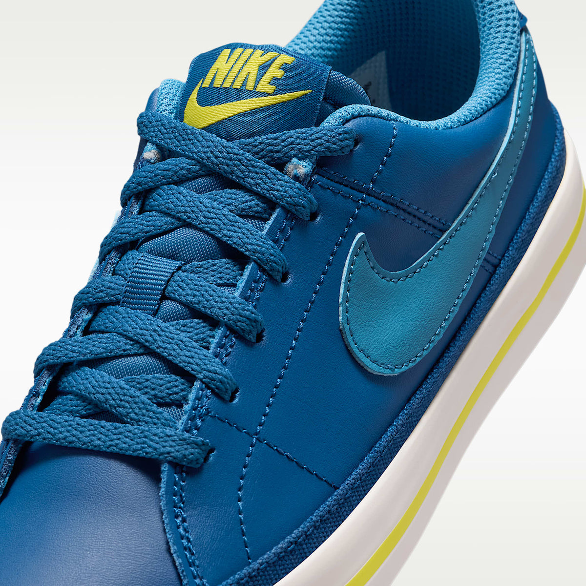 Nike Court Legacy – Azul cancha/Amarillo sónico/Fantasma/Azul holandés – vista 7