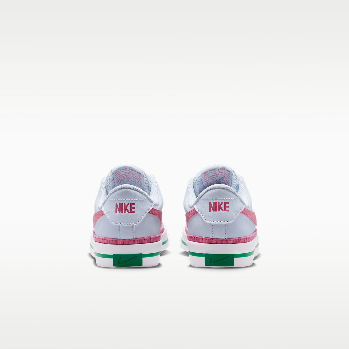 Nike Court Legacy – Gris fútbol/Blanco/Malaquita/Peonía – vista 6