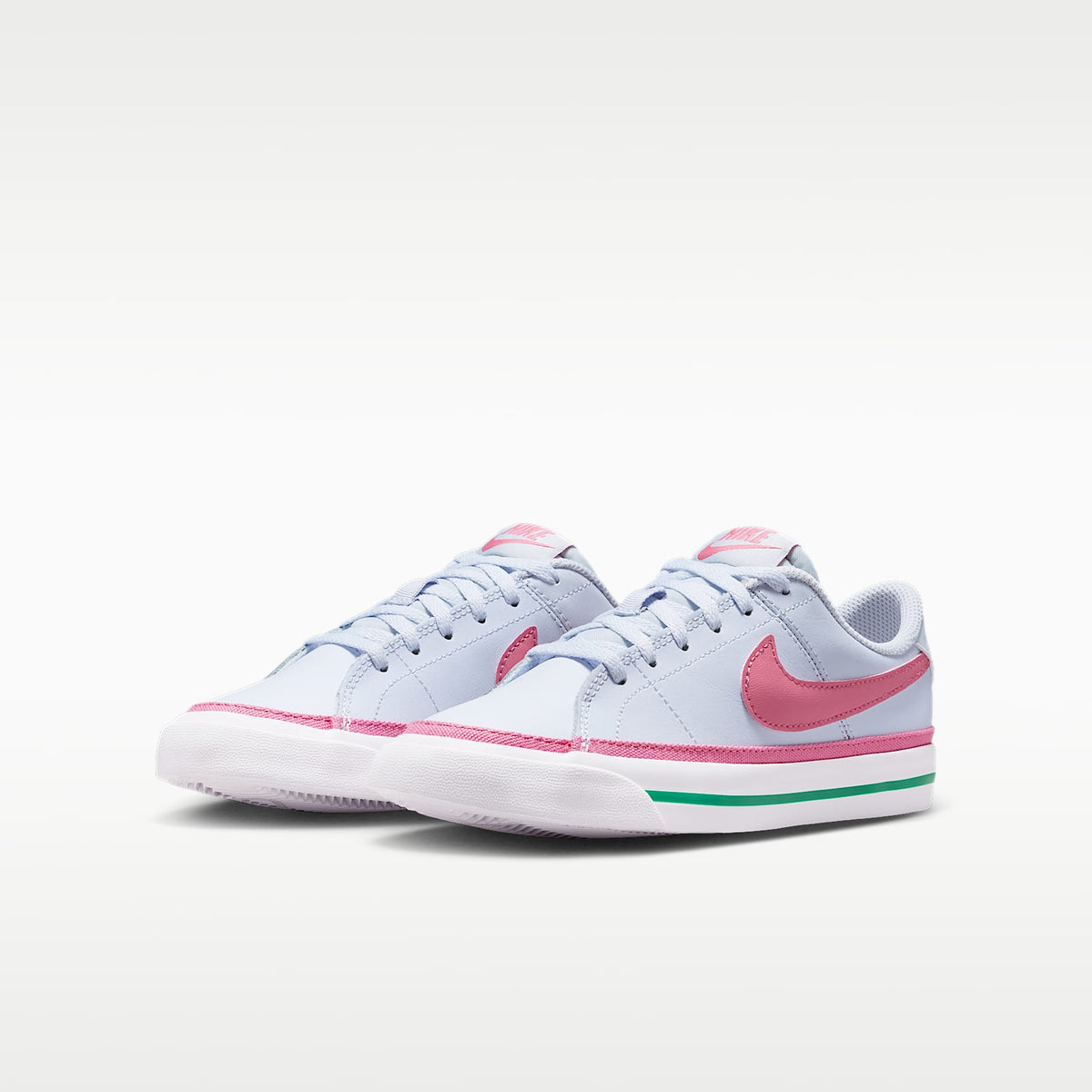 Nike Court Legacy – Gris fútbol/Blanco/Malaquita/Peonía – vista 5