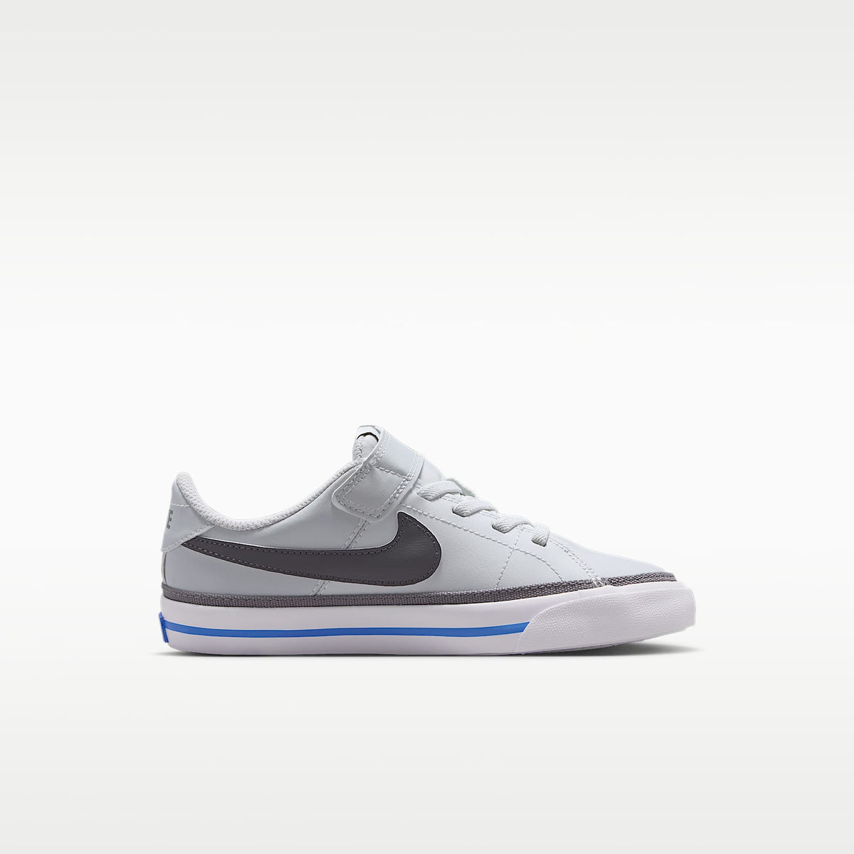 Nike Court Legacy – Blanco cáscara de huevo/Azul cristalino/Blanco/Punta de Lápiz – vista 3