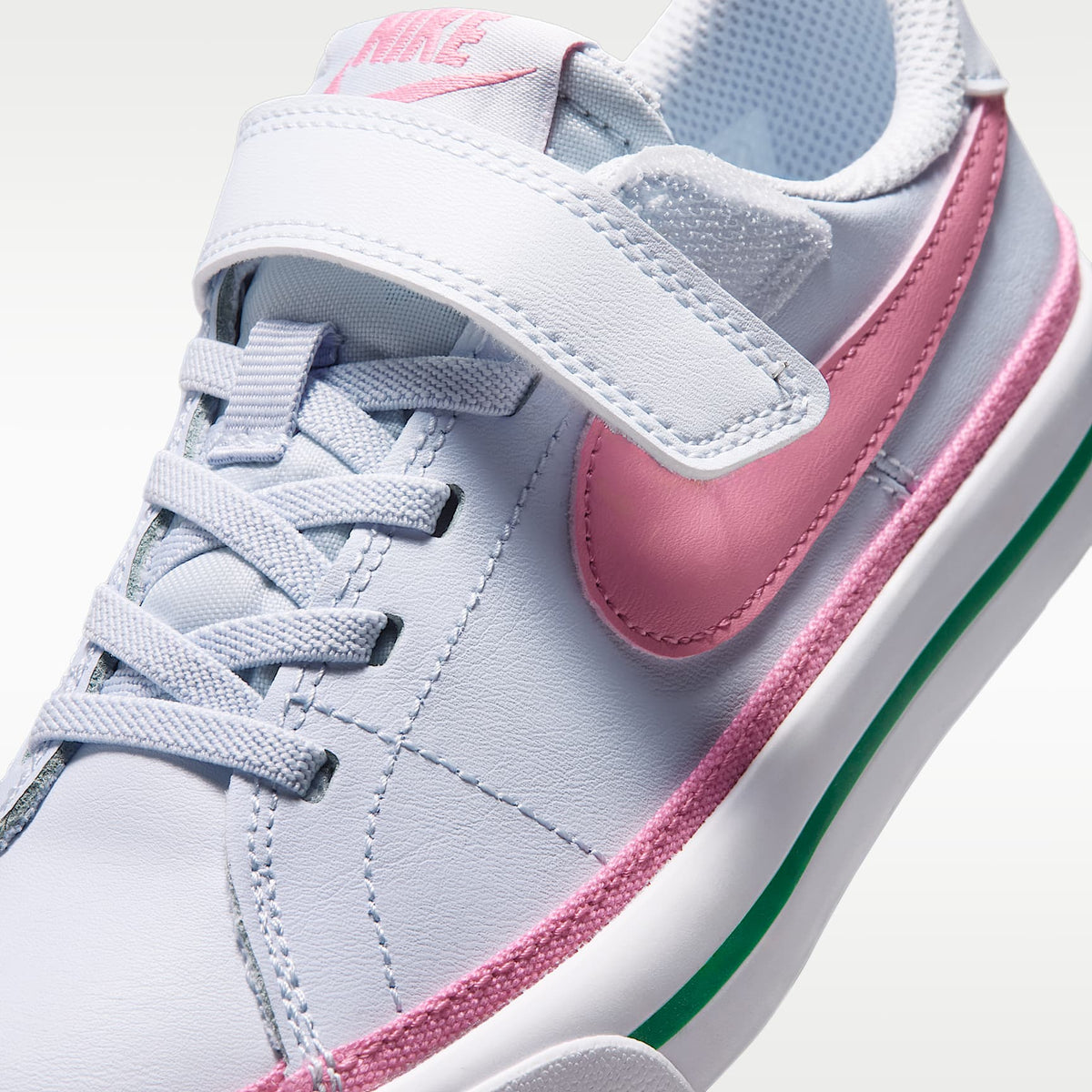 Nike Court Legacy – Gris fútbol/Blanco/Malaquita/Peonía – vista 7