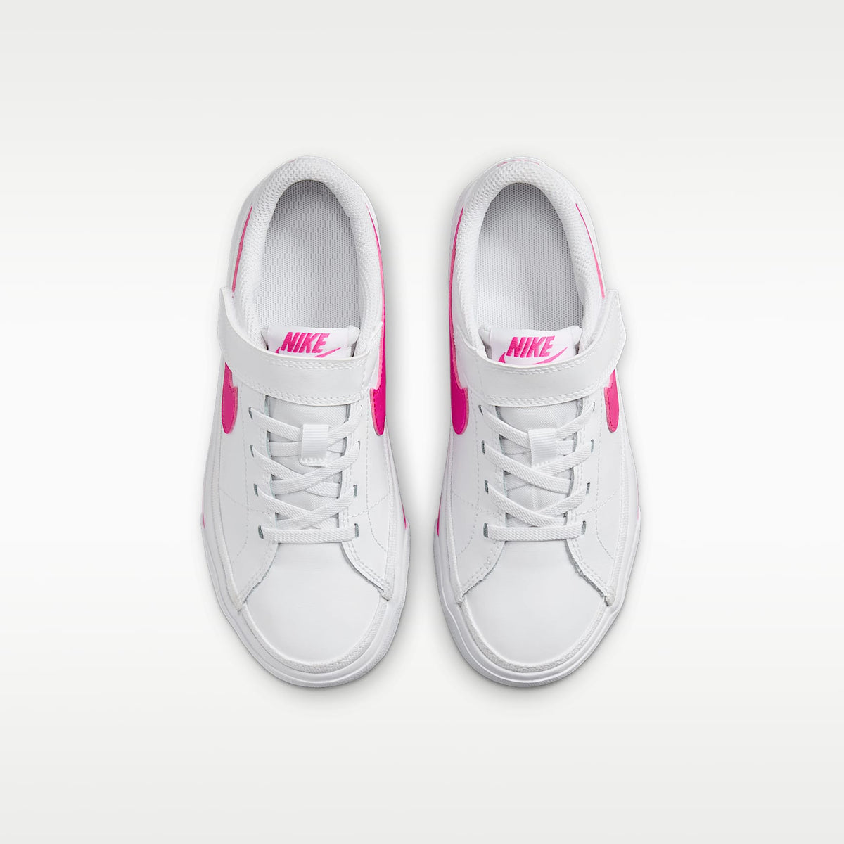 Nike Court Legacy – Blanco/Fucsia láser – vista 4