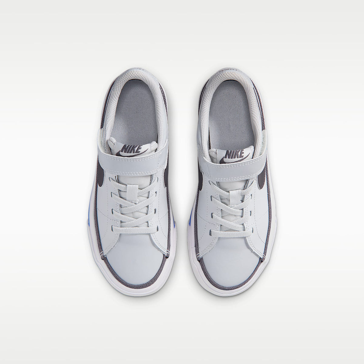 Nike Court Legacy – Blanco cáscara de huevo/Azul cristalino/Blanco/Punta de Lápiz – vista 4