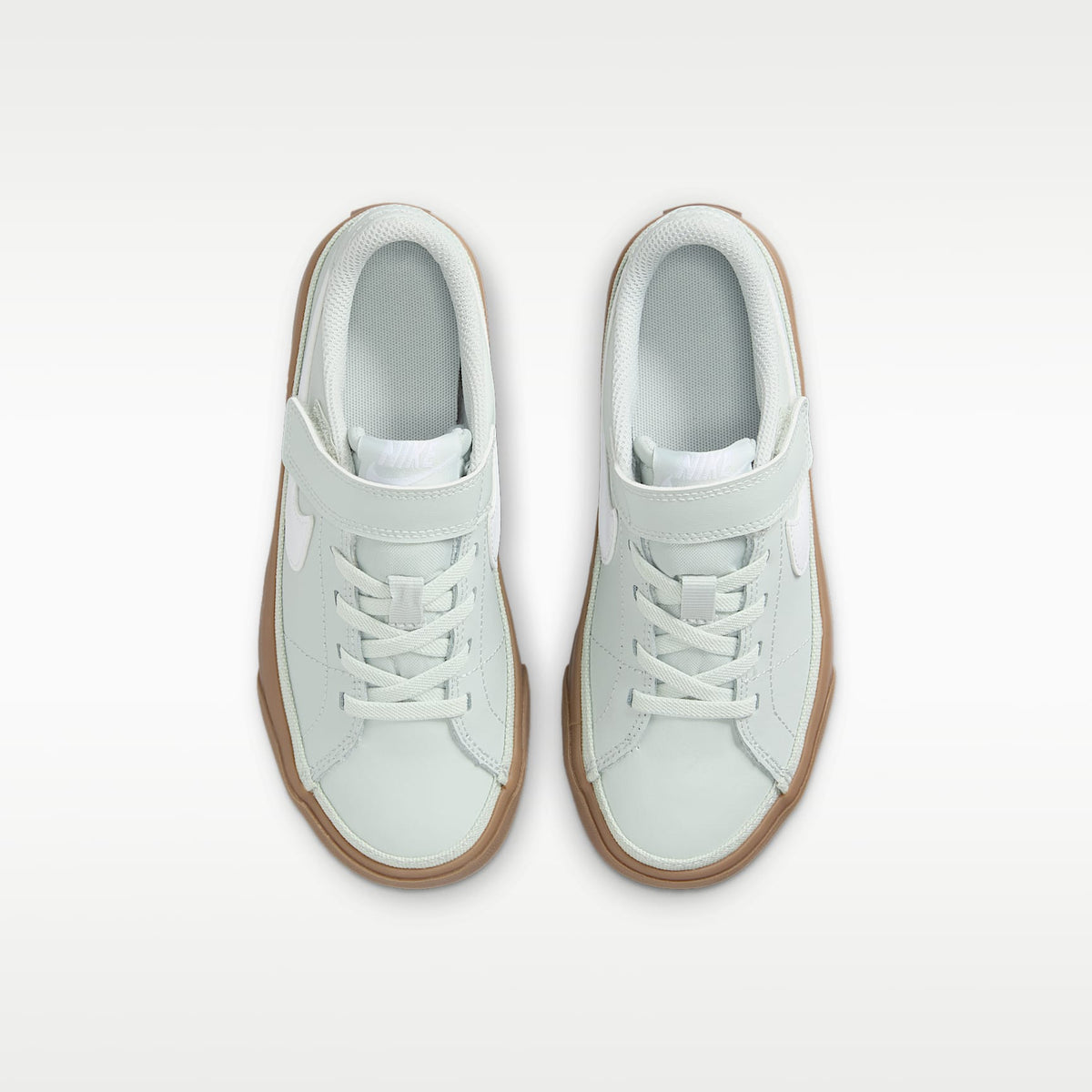 Nike Court Legacy – Plata claro/Marrón oscuro goma/Blanco – vista 4