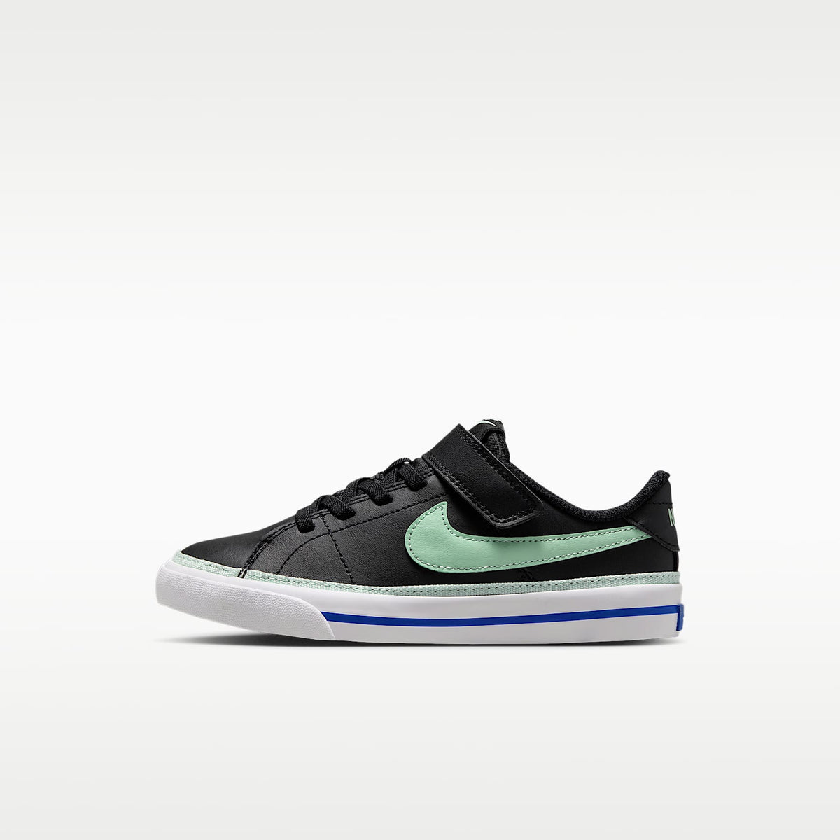 Nike Court Legacy – Negro/Blanco/Royal juego/Verde ártico – vista 1