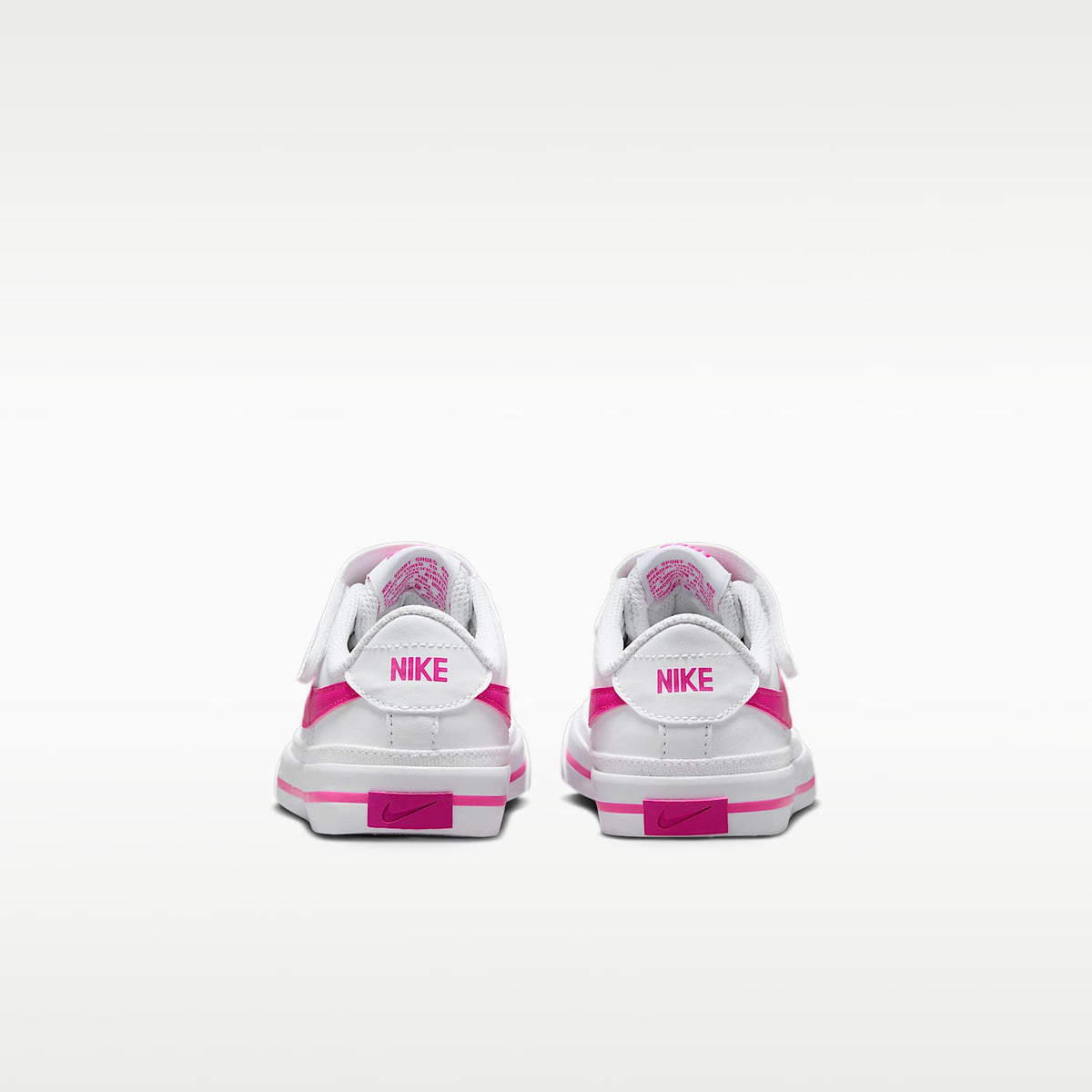 Nike Court Legacy – Blanco/Fucsia láser – vista 6