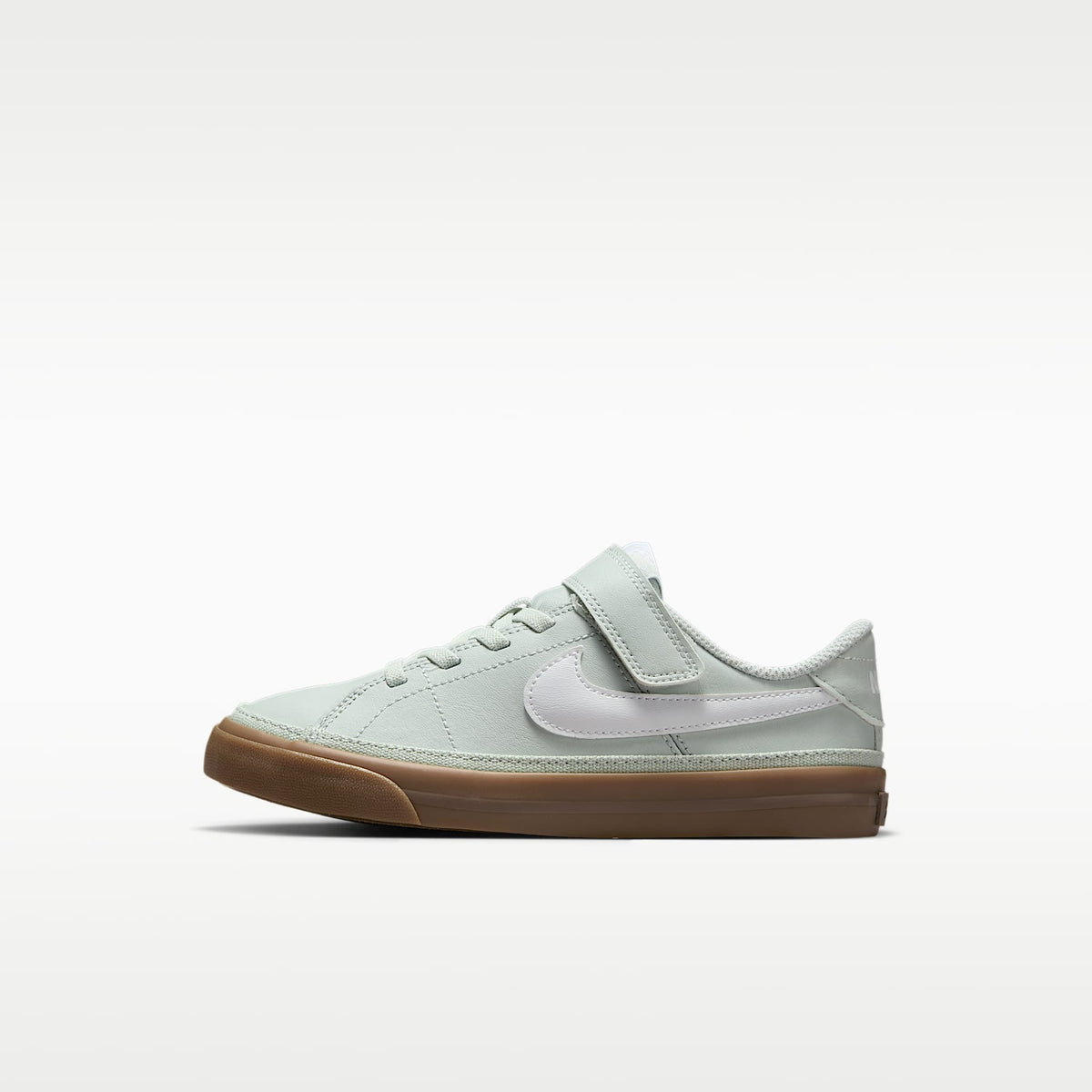 Nike Court Legacy – Plata claro/Marrón oscuro goma/Blanco – vista 1